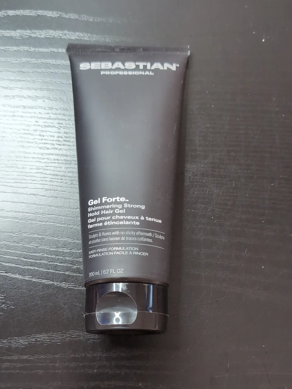 Sebastian Professional Gel Forte Shimmering Strong Hold Hair Gel 6.7 FL OZ